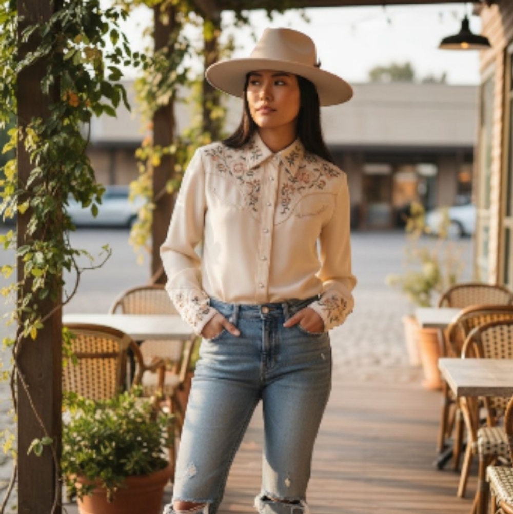 Stetson Cream Hat for Women